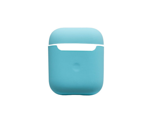 Футляр для навушників AirPods 1/2 Slim Колір Delf blue