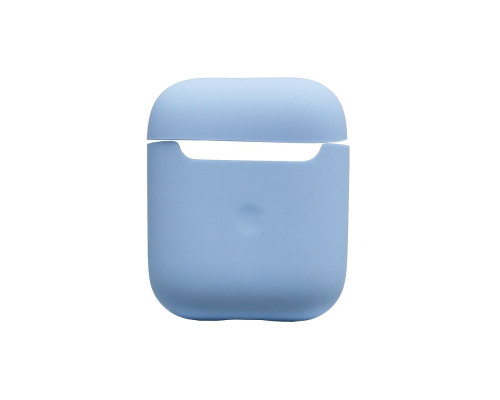 Футляр для навушників AirPods 1/2 Slim Колір Delf blue