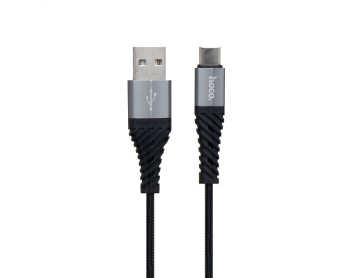 Кабель USB Hoco X38 Cool Type-C Колір Чорний 6931474710567