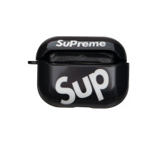 Футляр для навушників Airpods Pro Glossy Brand Колір 05, Sup black 2020000141525