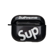 Футляр для навушників Airpods Pro Glossy Brand Колір 05, Sup black 2020000141525