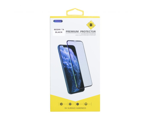 Захисне скло R Yellow Premium for Xiaomi Redmi 7A Колір Чорний