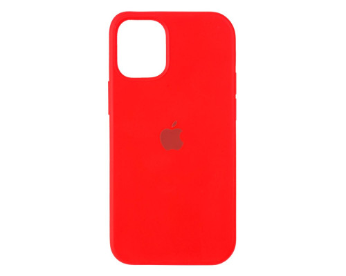 Чохол MagSafe Silicone Full Size Copy для iPhone 12 Mini Колір Red