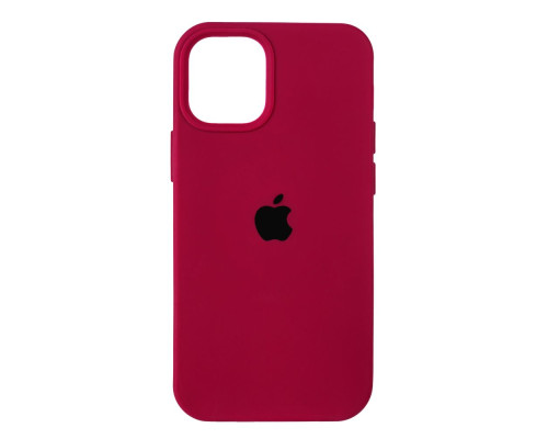 Чохол MagSafe Silicone Full Size Copy для iPhone 12 Mini Колір Red