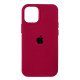 Чохол MagSafe Silicone Full Size Copy для iPhone 12 Mini Колір Red