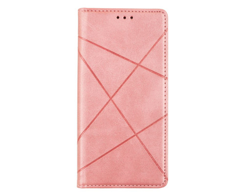 Чохол-книжка Business Leather для Samsung Galaxy S21 Колір Малиновий