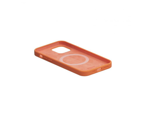 Чохол MagSafe Silicone Case Full Size для iPhone 12/12 Pro Колір Kumquat