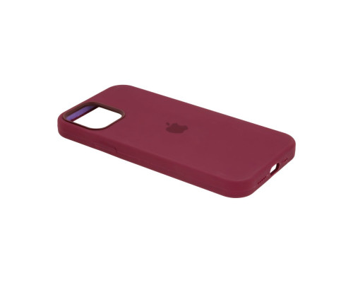 Чохол MagSafe Silicone Case Full Size для iPhone 12/12 Pro Колір Kumquat