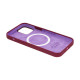 Чохол MagSafe Silicone Case Full Size для iPhone 12/12 Pro Колір Kumquat