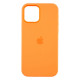 Чохол MagSafe Silicone Case Full Size для iPhone 12/12 Pro Колір Kumquat