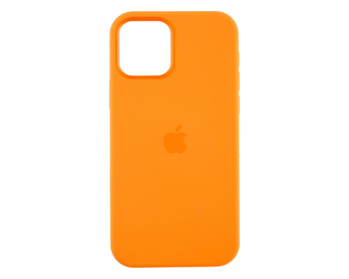 Чохол MagSafe Silicone Case Full Size для iPhone 12/12 Pro Колір Kumquat