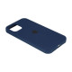 Чохол MagSafe Silicone Full Size Copy для iPhone 11 Pro Колір Navy Blue