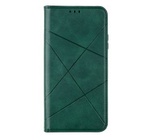 Чохол-книжка Business Leather для Xiaomi Poco M3 / Redmi 9T Колір Green 2020000208358