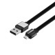 Кабель USB Remax RC-154m Platinum Micro Колір Чорний