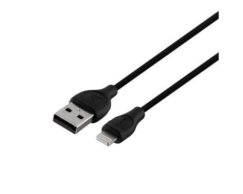 Кабель USB Remax RC-160i Lesu Pro Lightning Колір Чорний 6972174158341