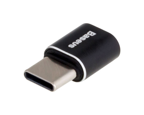 Перехiдник Baseus Micro to Type-C CAMOTG Колір Чорний, 01 6953156263529