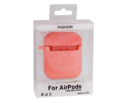 Футляр для навушників AirPods 1/2 Pearl Колір 1, Pink