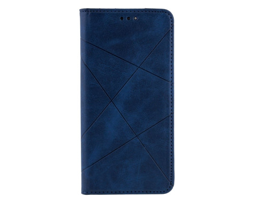 Чохол книжка Business Leather для Xiaomi Redmi Note 10S Колір Чорний