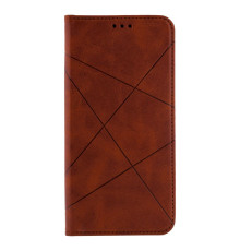 Чохол книжка Business Leather для Samsung Galaxy A03s (A037) Колір Brown 2020000266419