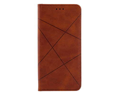 Чохол книжка Business Leather для Xiaomi Redmi Note 10S Колір Чорний