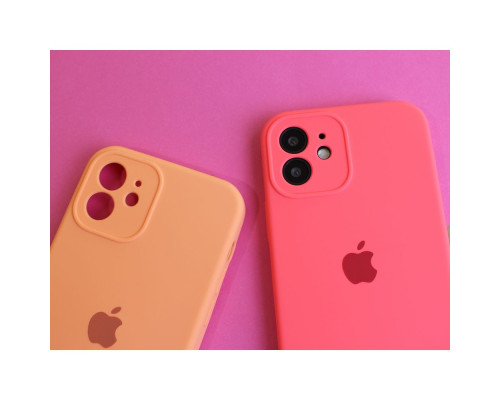 Чохол Original Full Size with Frame для iPhone 12 Mini Copy Колір 6, Light pink