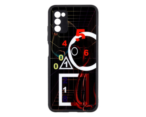 Чохол TPU Glass SG with frame для Samsung Galaxy A03s Колір 07