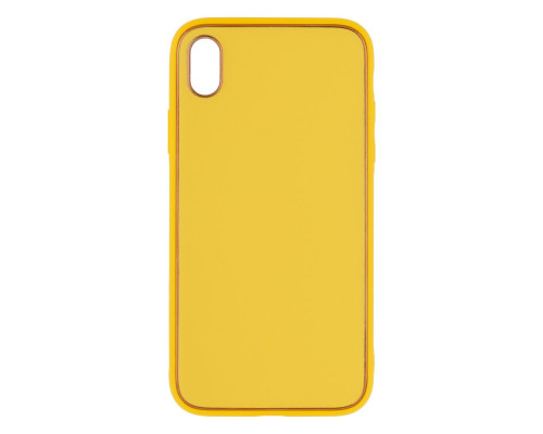 Чохол Leather Gold with Frame without Logo для iPhone Xr Колір 3, Pink