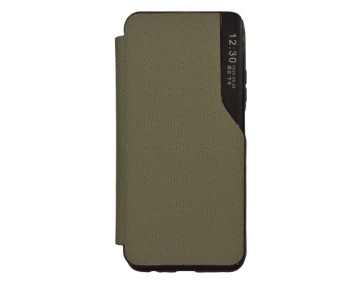 Чохол книжка Business Fabric для Samsung A22 4G Колір 8, Green 2020000280262