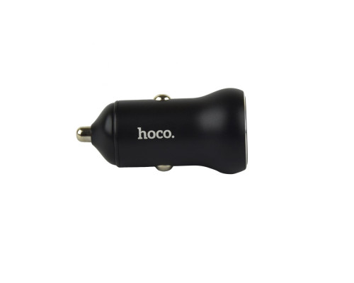 Автомобільний Зарядний Пристрій Hoco NZ5 Smooth road PD30W+QC3.0 Type-C to Lightning Колір Чорний