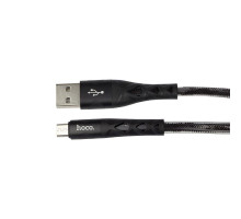 Кабель USB Hoco U105 Micro 1.2m Колір Чорний 6931474757609