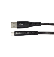 Кабель USB Hoco U105 Micro 1.2m Колір Чорний 6931474757609