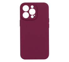 Чохол Silicone Case Full Camera no logo для iPhone 13 Pro Max Колір 63, Garnet 2020000289470