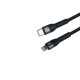 Кабель USB Remax RC-171 type C to lightning 20W PD Колір Чорний