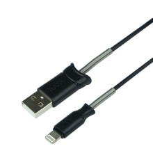 Кабель USB Hoco X24 Pisces Lightning Колір Чёрный 6957531076971