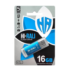 USB флеш-накопичувач Hi-Rali Rocket 16gb Колір Сталевий