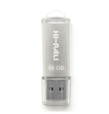 USB флеш-накопичувач Hi-Rali Rocket 16gb Колір Сталевий 1931472584158