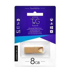 USB флеш-накопичувач T&G 8gb Metal 117 Колір Чорний