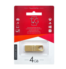 USB флеш-накопичувач T&G 4gb Metal 117 Колір Золотий