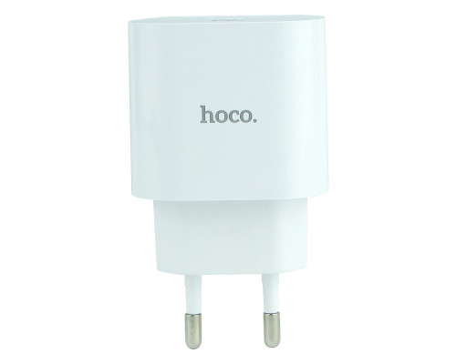 Мережевий Зарядний Пристрій Hoco C94A PD20W Type-C to Lightning Колір Бiлий 6931474762184