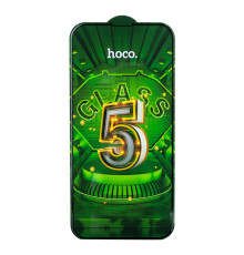Захисне скло Hoco G12 5D for Apple Iphone 13 Pro Max/14 Plus 25 шт Колір Чорний 6931474771520
