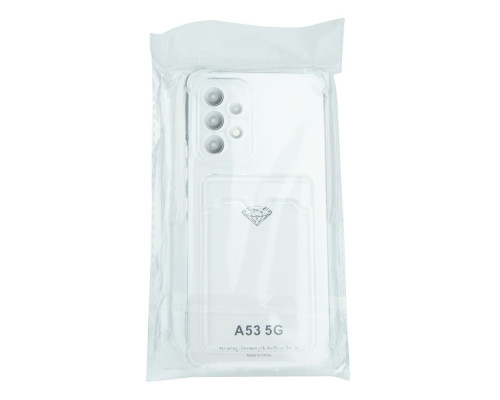 Чохол Pocket Card Transparent case для Samsung A53 5G Колір Transparent