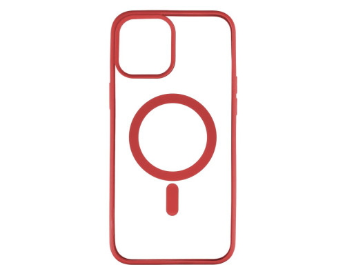 Чохол TPU Color with Magsafe для iPhone 12 Pro Max Колір 01, Red 2020000326250