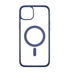 Чохол TPU Color with Magsafe для iPhone 14 Plus Колір 08, Dark Blue 2020000325703