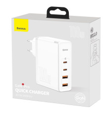 Мережевий Зарядний Пристрій Baseus GaN2 Pro Quick Charger 2C+2U 100W CCGAN2P-L Колір Чорний, 01 6953156204683