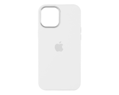 Чохол Silicone Case with MagSafe для iPhone 12 Pro Max Колір 04.Pistachio