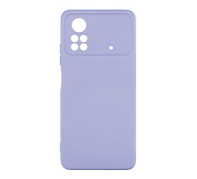 Чохол Full Case TPU+Silicone Touch No Logo для Xiaomi POCO X4 Pro 5G Колір 39, Elegant Purple 2020000326656