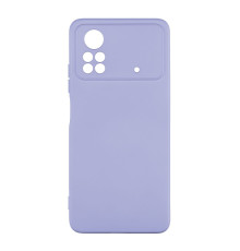 Чохол Full Case TPU+Silicone Touch No Logo для Xiaomi POCO X4 Pro 5G Колір 39, Elegant Purple 2020000326656