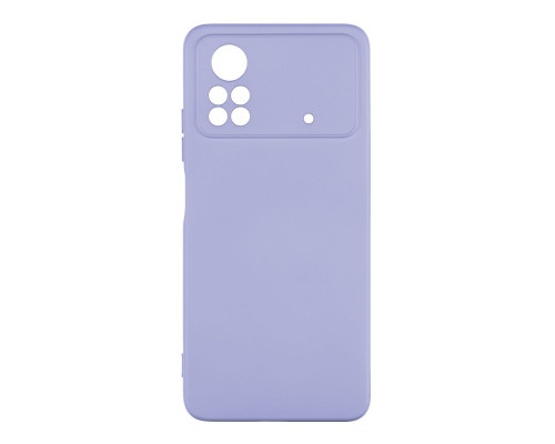 Чохол Full Case TPU+Silicone Touch No Logo для Xiaomi POCO X4 Pro 5G Колір 39, Elegant Purple 2020000326656