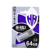 USB флеш-накопичувач 3.0 Hi-Rali Corsair 64gb Колір Сталевий 4711472587277