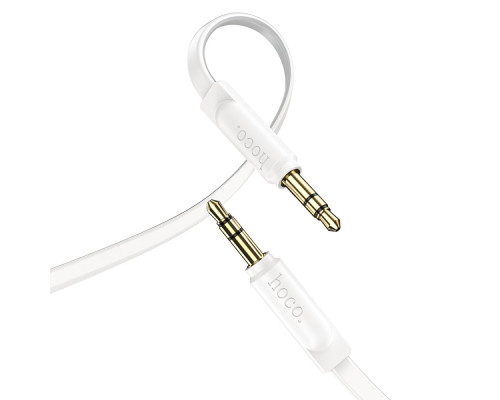 Кабель Aux Hoco UPA16 audio cable Колір Бiлий